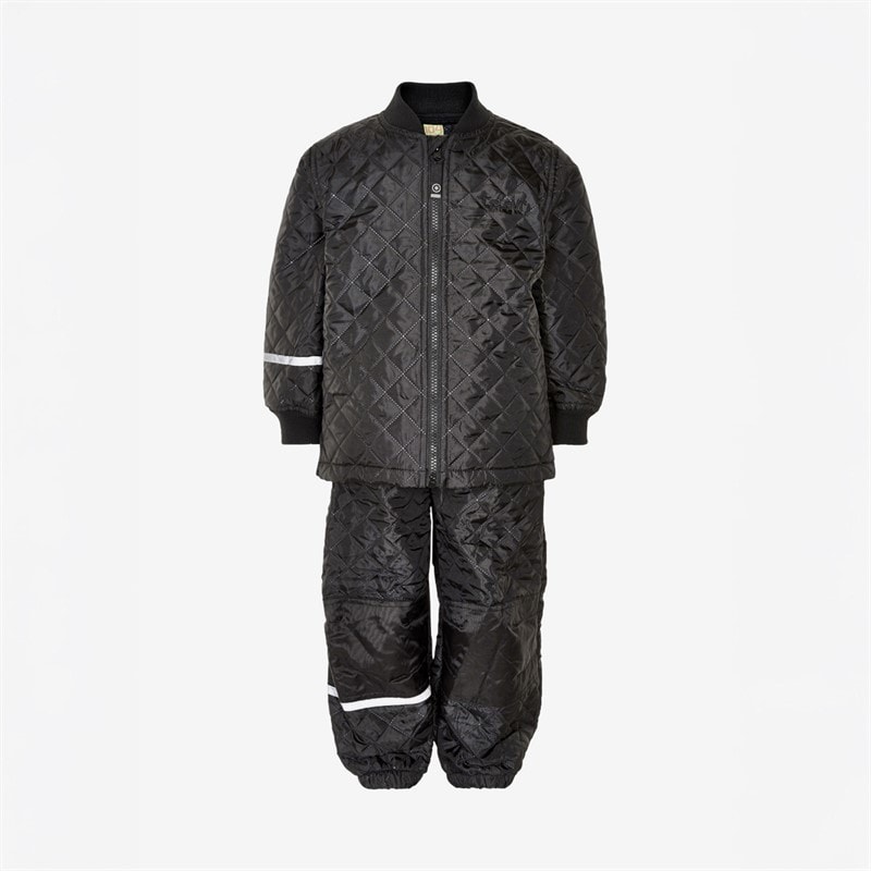 Celavi Kids Celavie Solid Basic Thermal Set Black