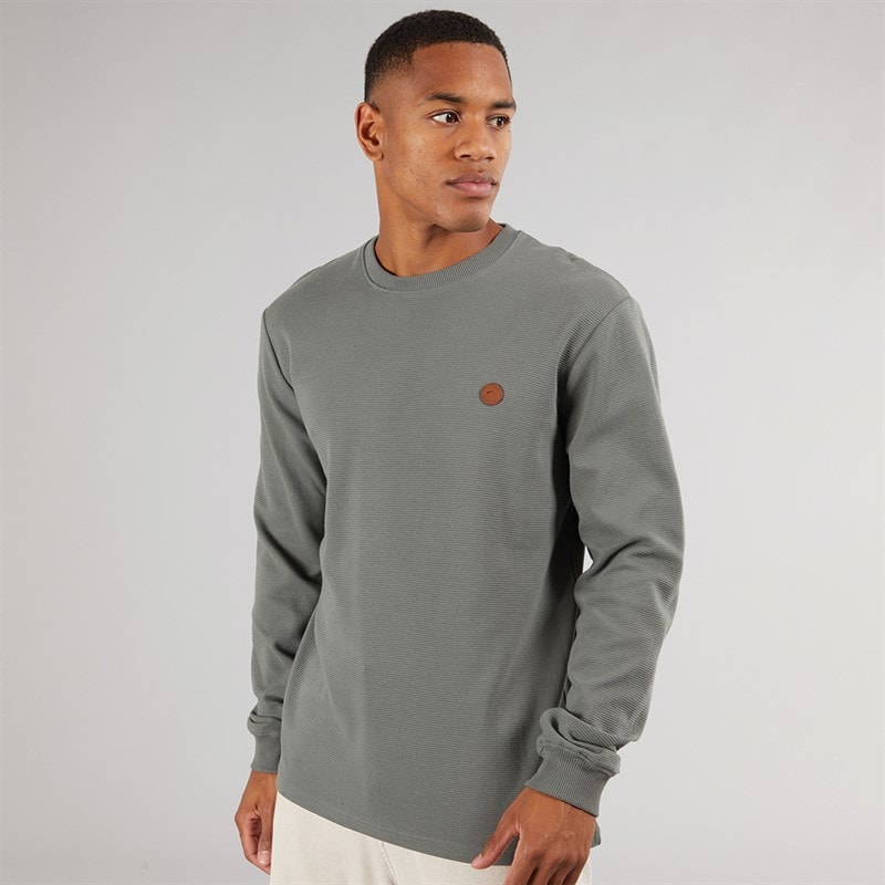 Indicode Mens Salupe Sweatshirt Castor Gray
