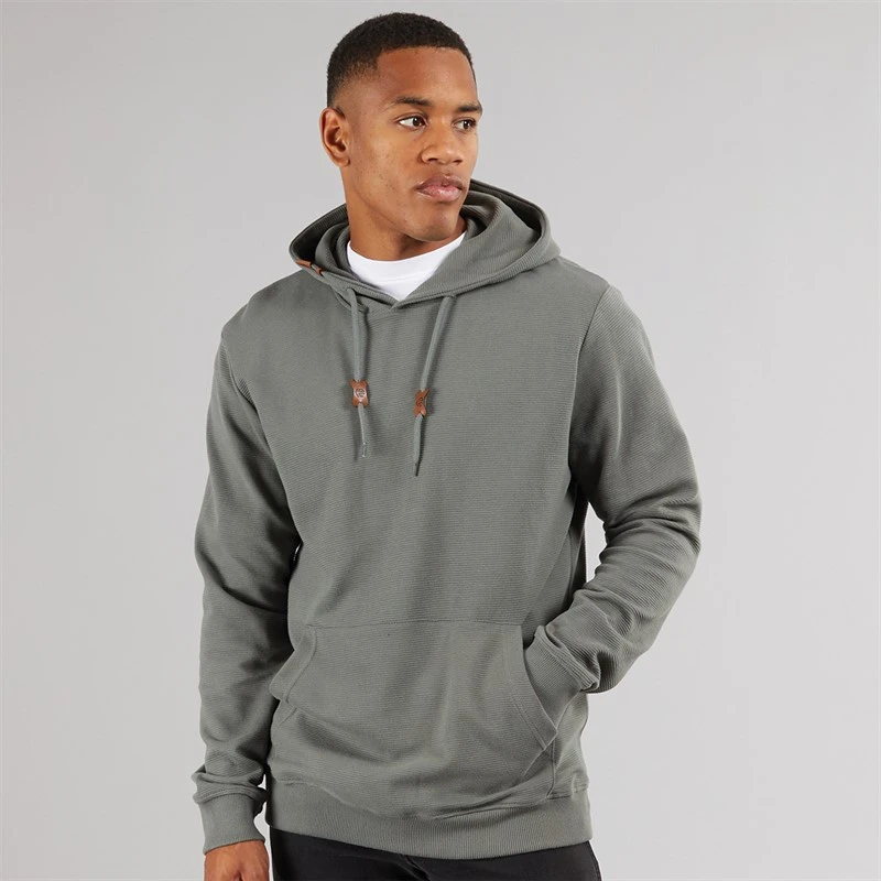 Indicode Mens Salupe Hoodie Castor Gray