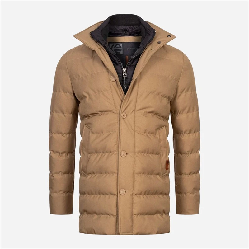 Indicode Mens Inwooding Jacket Beige Mix