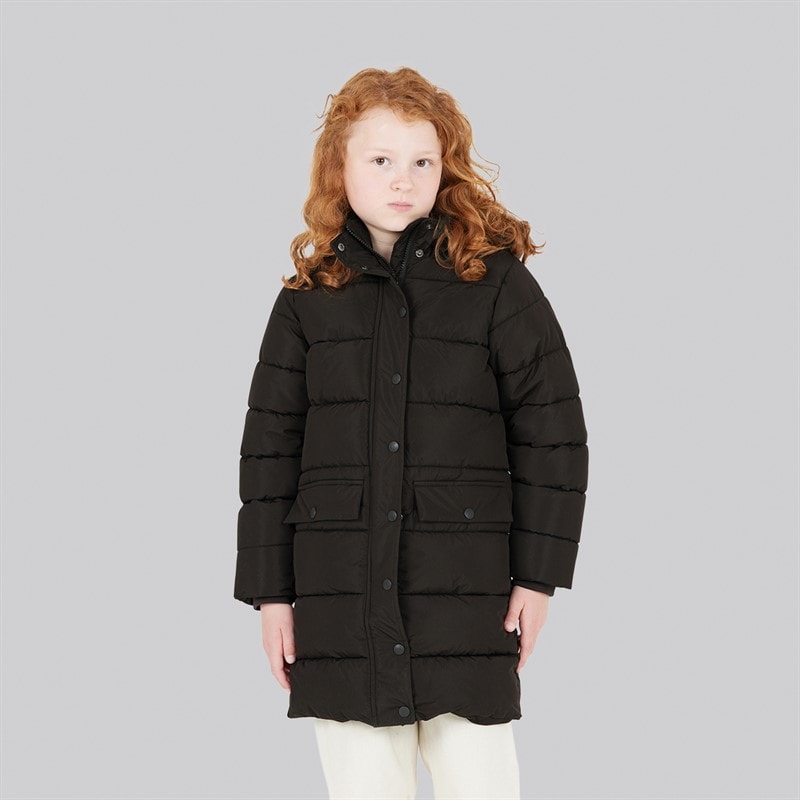 Zig Zag Girls Luisa Puffer Parka Jacket 1001 Black