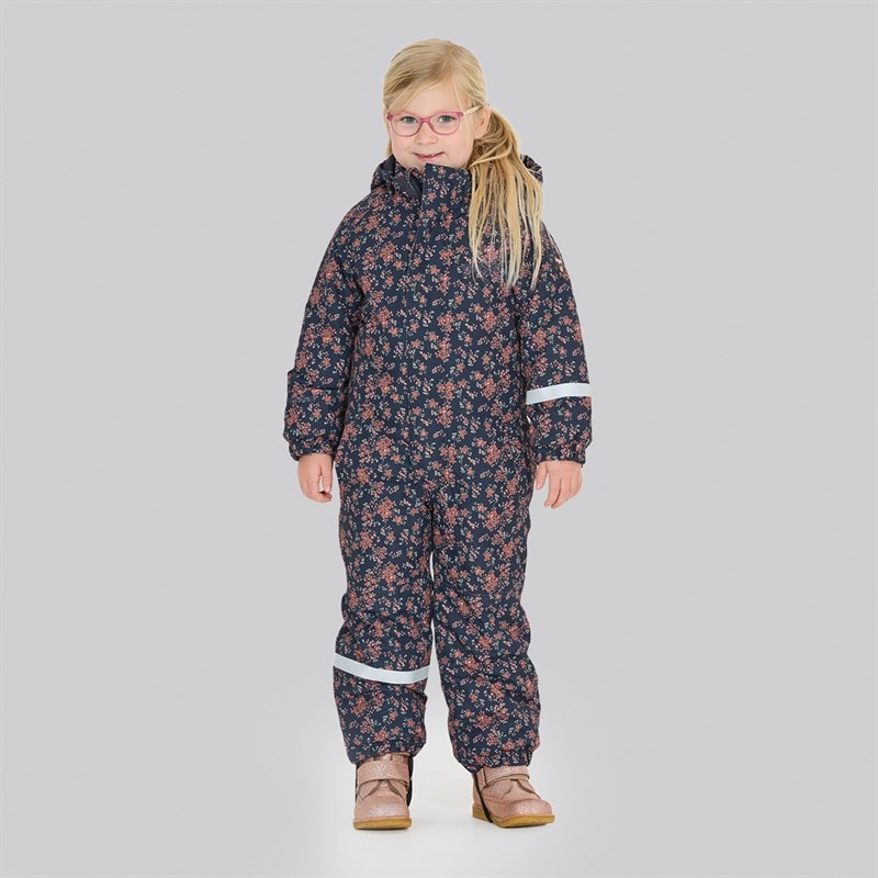 Zig Zag Girls Tower Printed Waterproof 10.000 MM Snowsuit 4330 Withered Rose