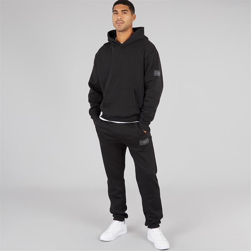 Avant Garde Mens Badge Tracksuit Black