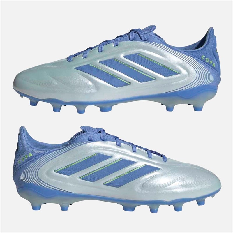 adidas Junior Copa Pure 3 Elite Celestial Victory Pack FG/MG Firm/Multi Ground Football Boots Halo Blue/Blue Fusion/Lucid Lemon