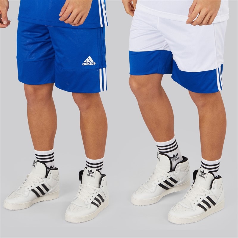 adidas Mens 3G Speed Reversible Basketball Shorts Collegiate Royal/White