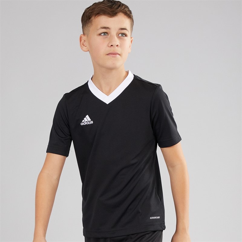 adidas Kids Entrada 22 T-Shirt Black
