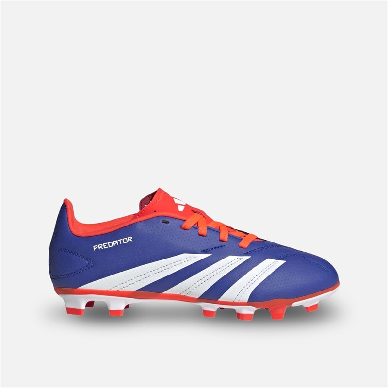 adidas Kids Predator Club Advancement Pack FXG Firm Ground/Multi Ground Football Boots Lucid Blue/Core White/Solar Red
