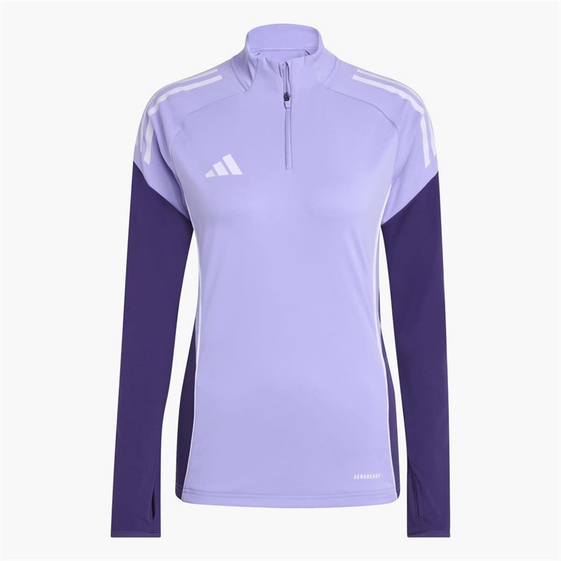 adidas Womens Tiro 25 Competition Training Top Light Purple