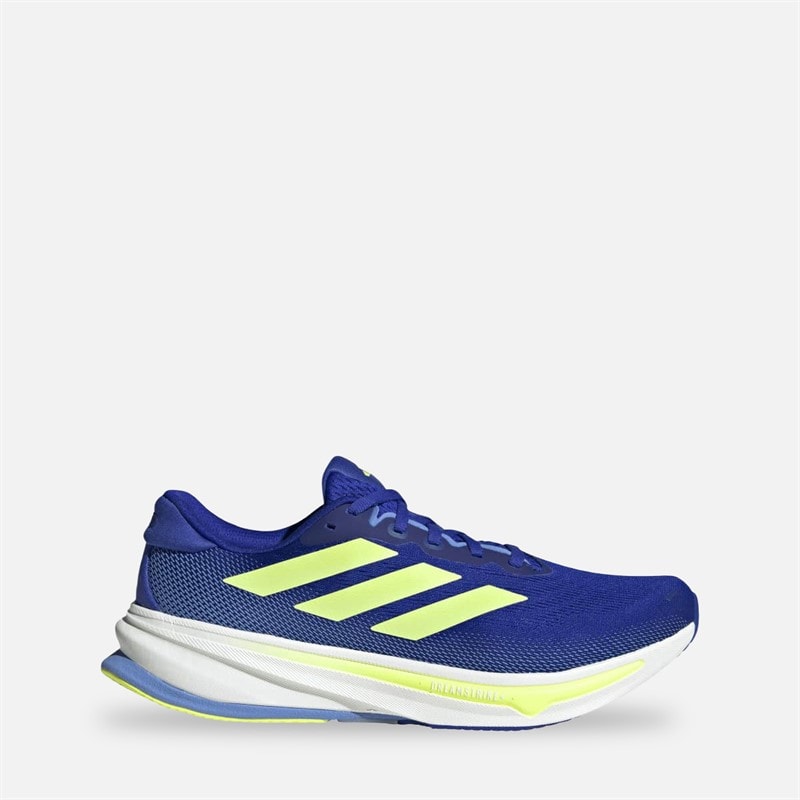 adidas Mens Supernova Rise 2 Neutral Running Shoes Lucid Blue/Hi-Res Yellow/Blue Fusion