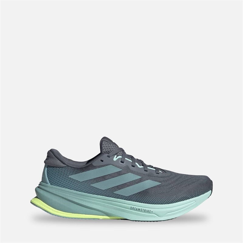 adidas Mens Supernova Rise 2 Neutral Running Shoes Onix/Mint Ton/Hi-Res Yellow