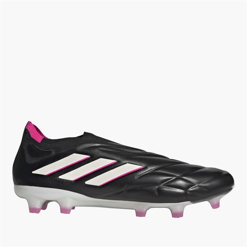 adidas Mens Copa Pure+ Laceless Own Your Football Pack FG Firm Ground Football Boots Core Black/Zero Metalic/Team Shock Pink