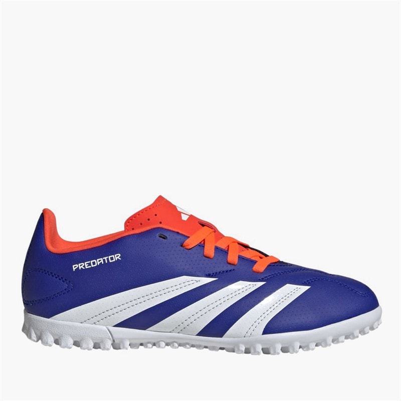 adidas Junior Predator Club Advancement Pack TF Astro Football Boots Lucid Blue/Cloud White/Solar Red