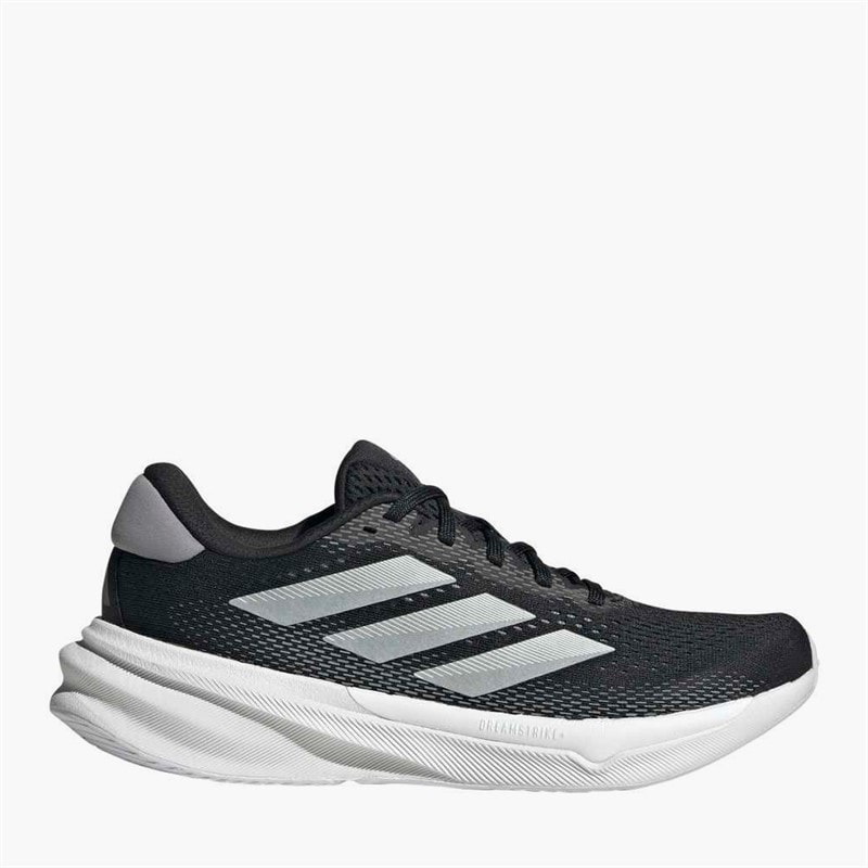 adidas Womens Supernova Stride 2.0 Neutral Running Shoes Core Black/Cloud White/Grey