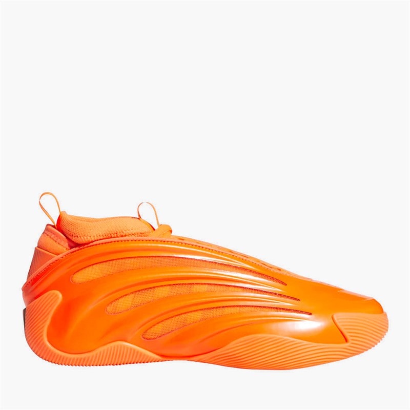 adidas Mens Harden Volume 9 'Dynamo' Basketball Shoes Solar Orange/Core Black/Collegiate Purple