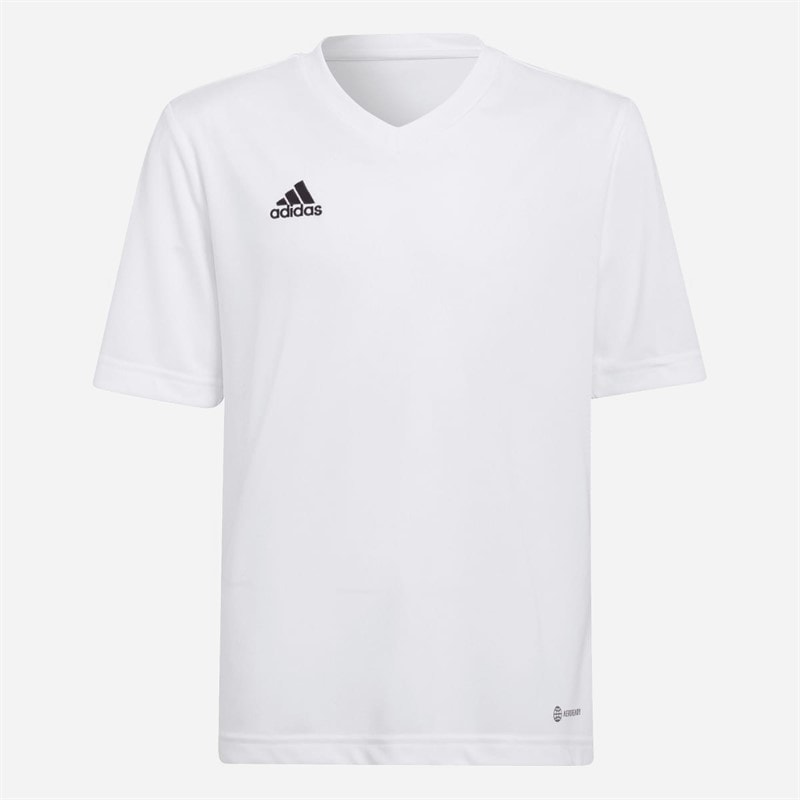adidas Boys Entrada 22 T-Shirt White