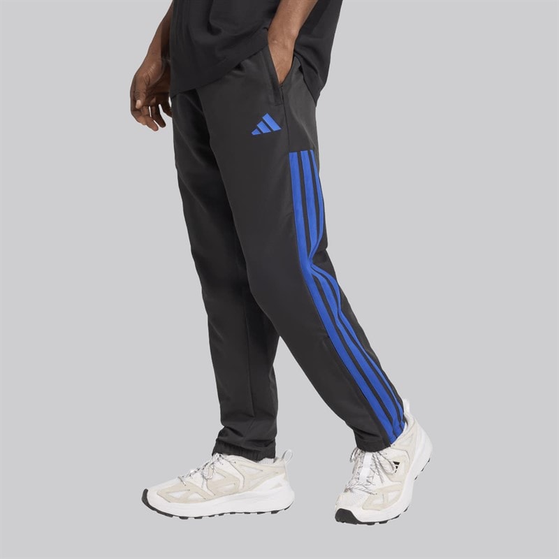 adidas Mens Samson 6.0 Track Pants Black/Royal Black