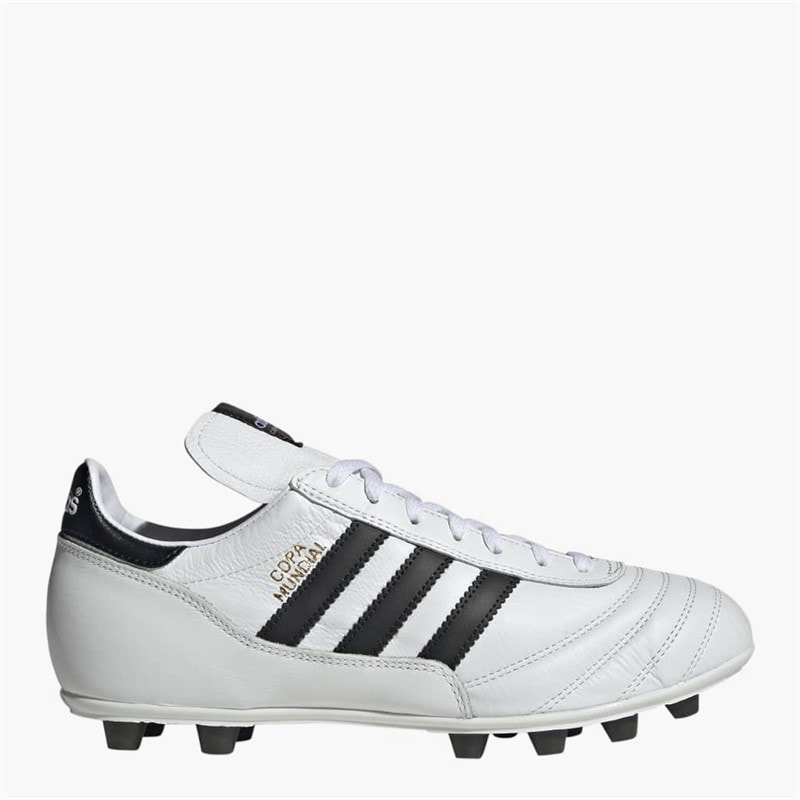 adidas Mens Copa Mundial FG Firm Ground Football Boots Cloud White/Core Black/Gold Metallic