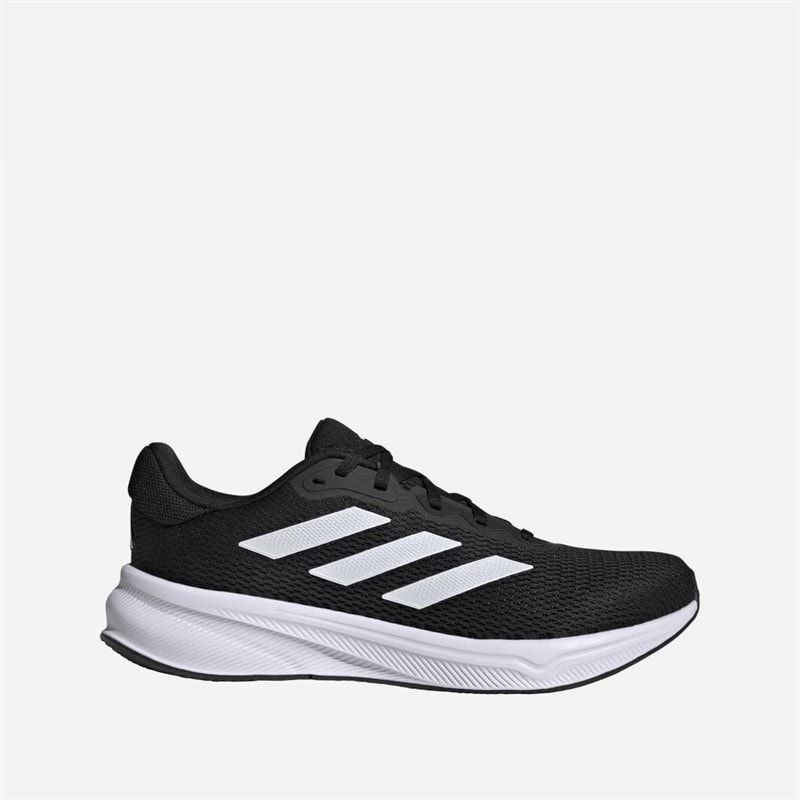 adidas Mens Response Neutral Running Shoes Core Black/Cloud White/Core Black