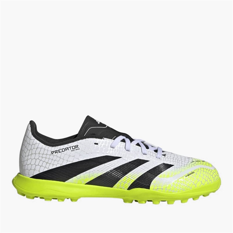 adidas Junior Predator League Radiant Blaze Pack TF Astro Football Boots Cloud White/Core Black/Lucid Lemon