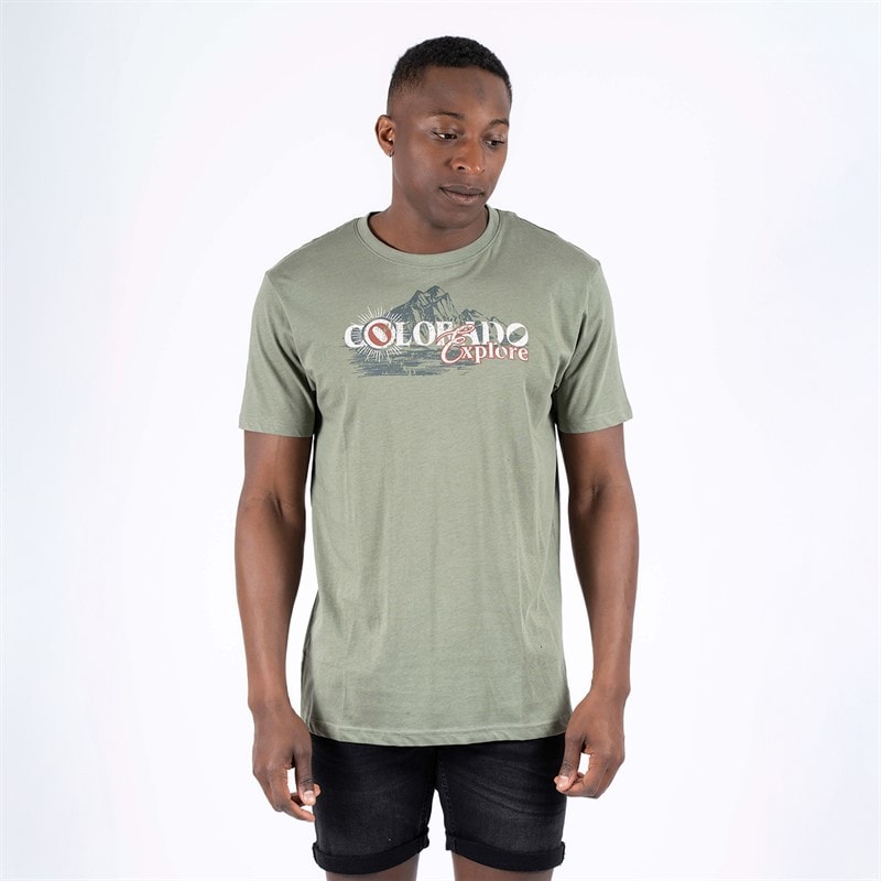 Marcus Mens Kolton T-Shirt Agave Green S//Agave Green
