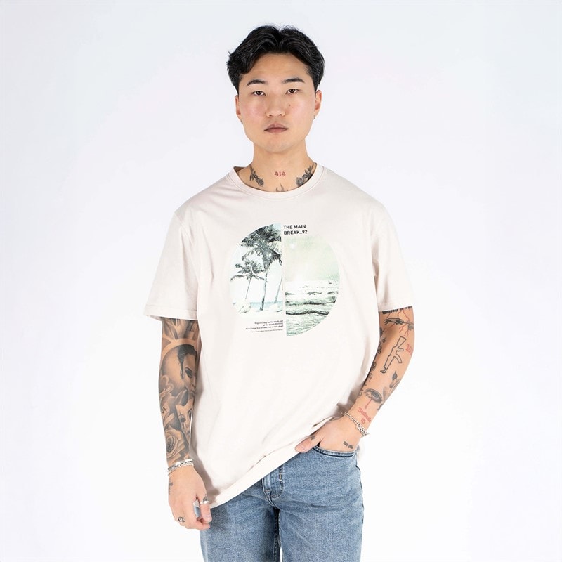 Marcus Mens Rufus T-Shirt Wind Chrime S//Wind Chrime