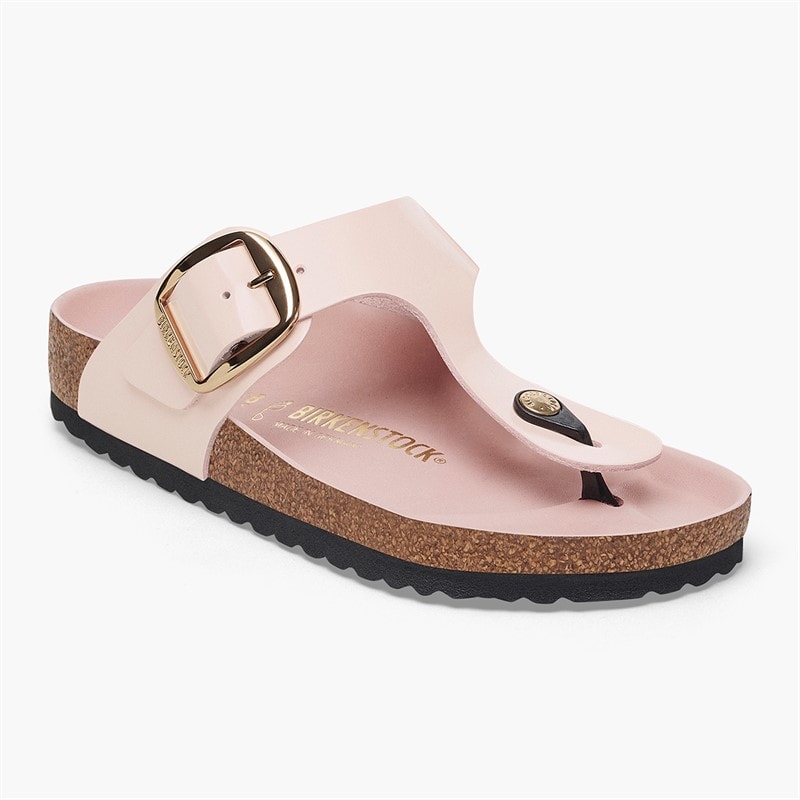 Birkenstock Womens Gizeh Big Buckle Toe Post Sandals Light Rose