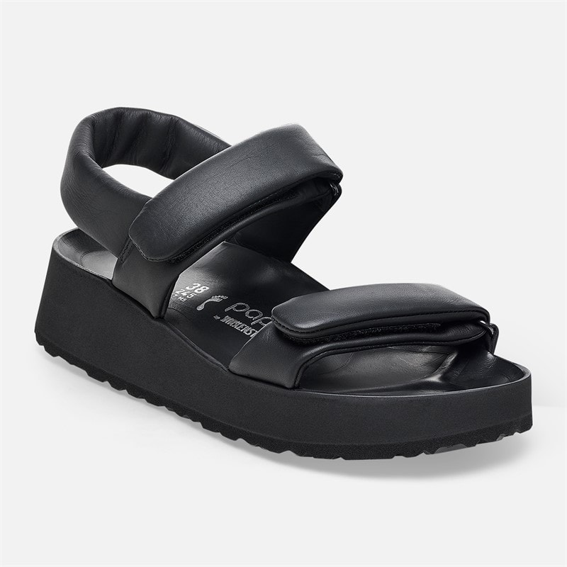 Birkenstock Womens Theda Ankle Strap Sandals Black