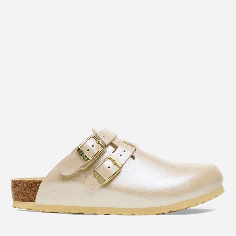 Birkenstock Infant Girls Kay Clogs Graceful Pearl White