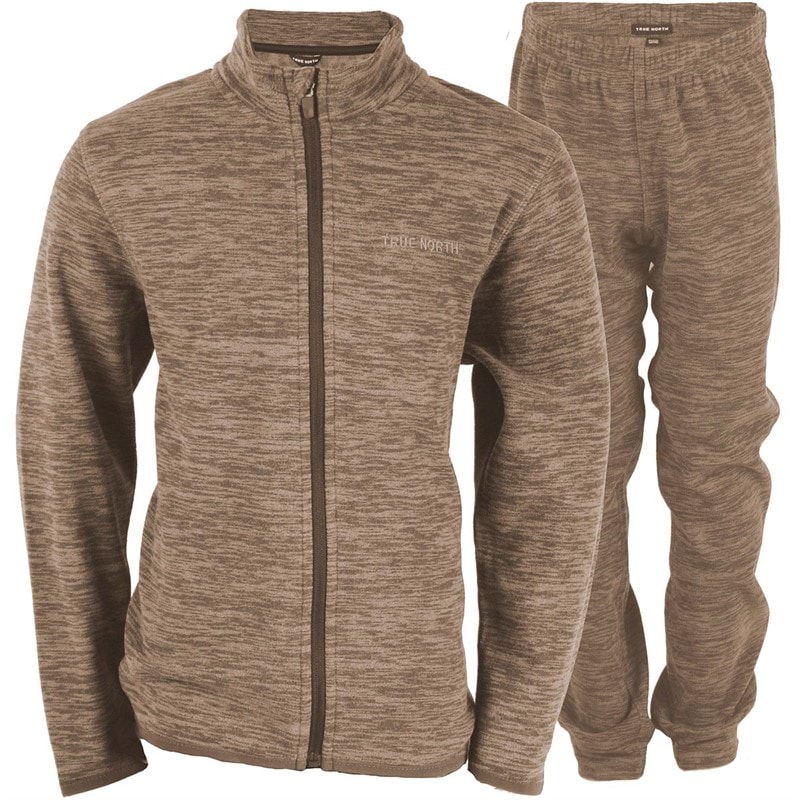 True North Junior Set M.Fleece Bark Melange