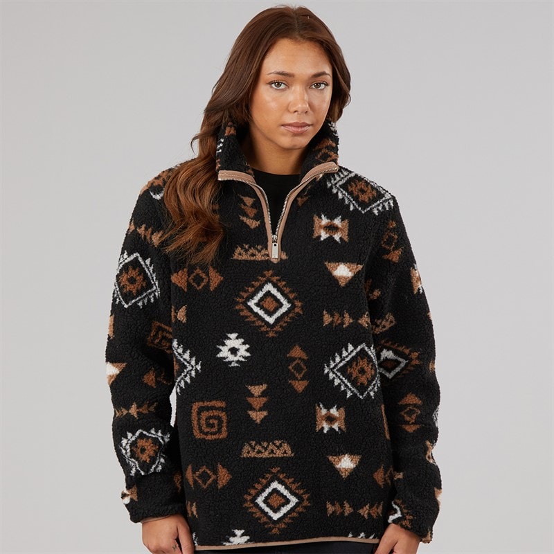 True North Womens Kimmi Fleece Black Comb