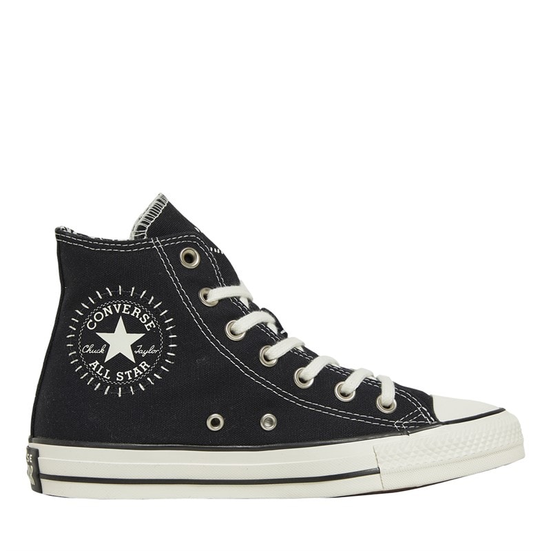 Converse Womens Chuck Taylor All Star Trainers Black/Egret/Egret