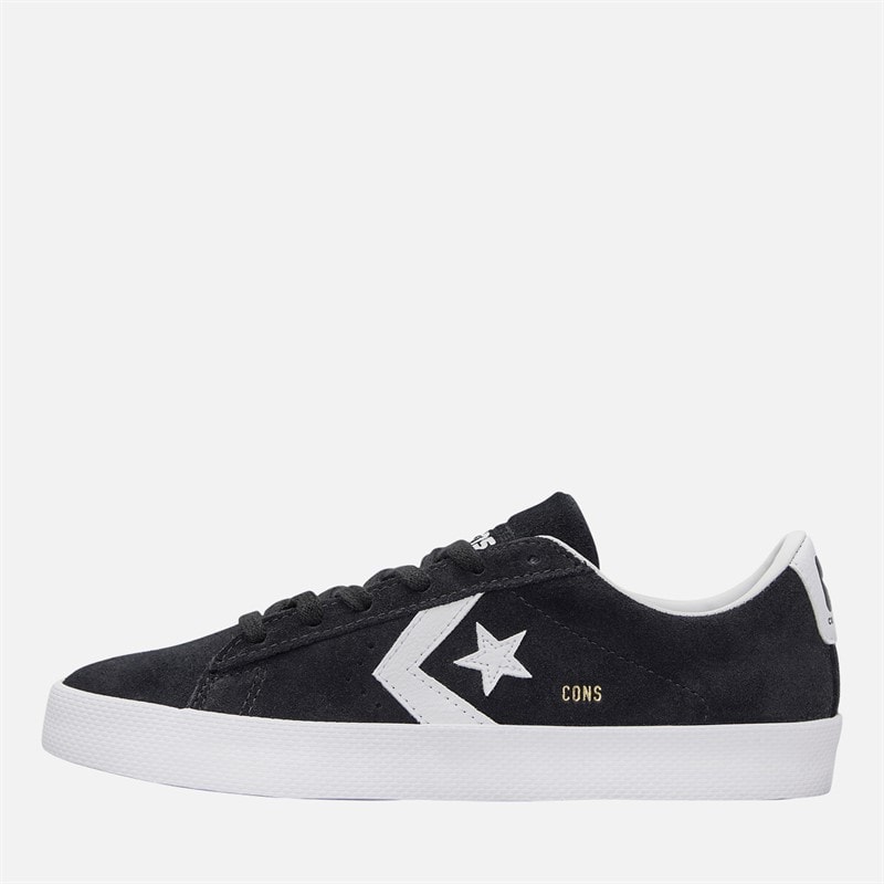 Converse Cons Pro Leather Vulc Pro Trainers Black/White/White