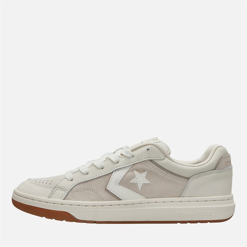 Converse Mens Pro Blaze Classic Suede Trainers Light Dune/Egret/Papyrus
