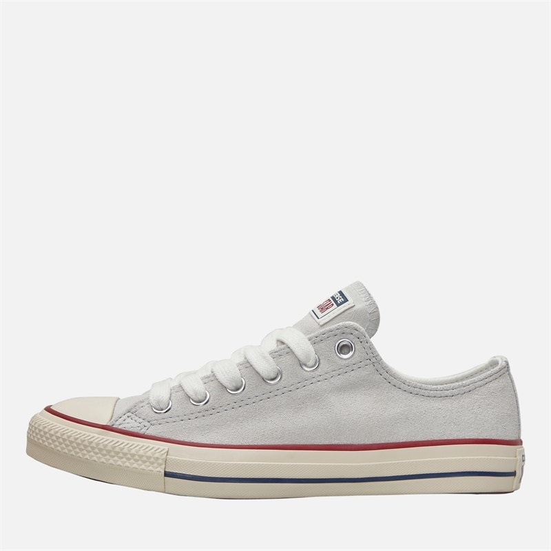Converse Chuck Taylor All Star Suede Trainers Barely Grey/Natural Ivory