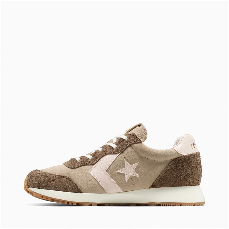 Converse Omega Suede Trainers Vintage Cargo/Shy Flamingo