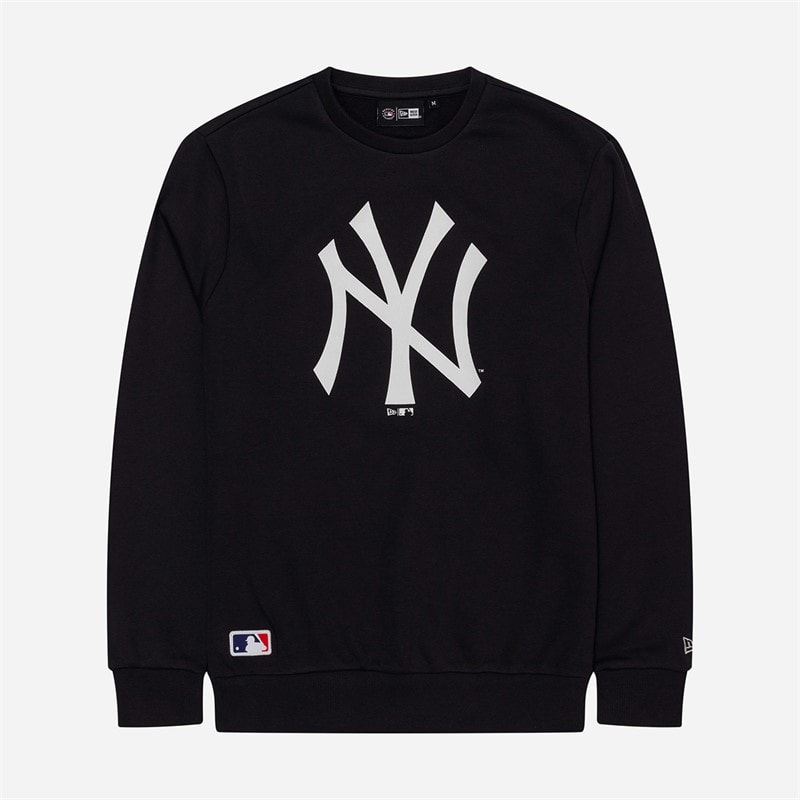 New Era Mens New York Yankees Sweatshirt Navy/White