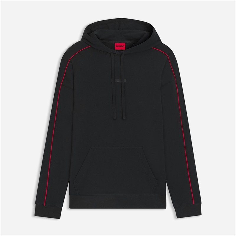 HUGO Mens Palo Hoodie Black