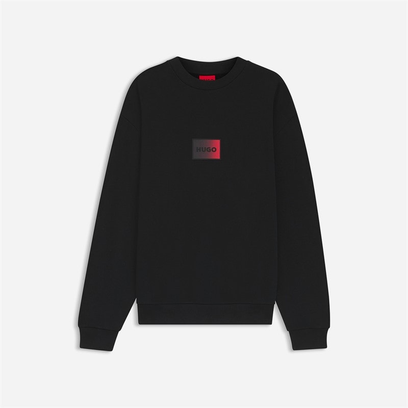 HUGO Mens Danotop Sweatshirt Black