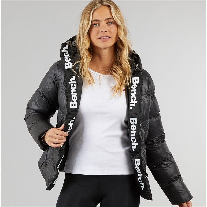 Bench Womens Phillipa Puffer Jacket Black