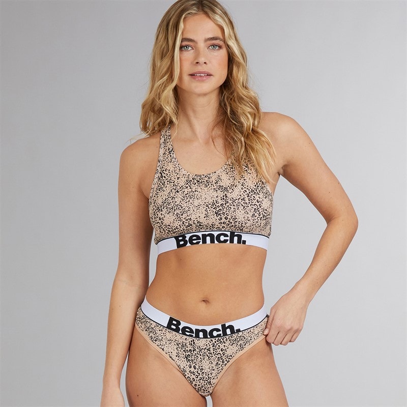 Bench Womens Maeve Crop Top And Briefs Multi