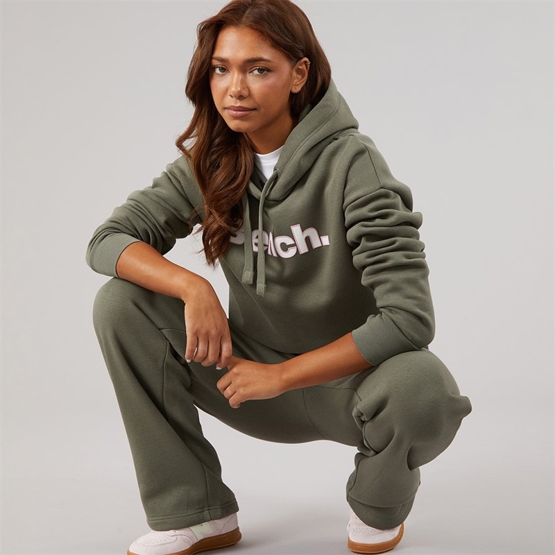 Bench Womens Siloh Tracksuit Khaki Ash