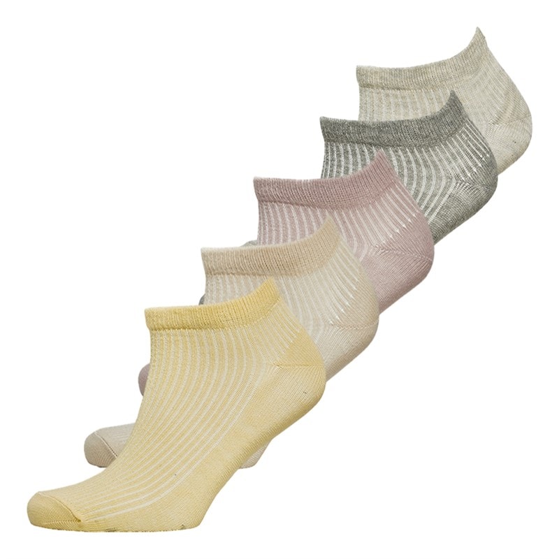 Bench Womens Xenotime Five Pack Trainer Liners Multi