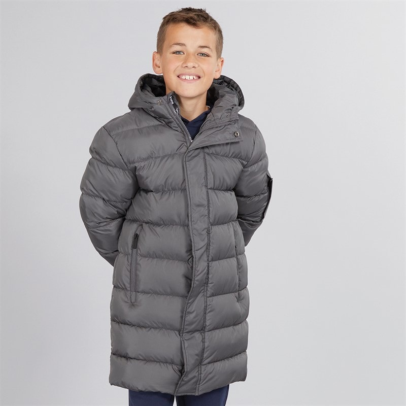 Bench Boys Texani Jacket Dark Grey