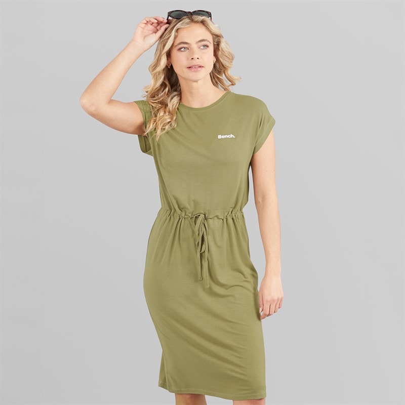 Bench Womens Zaina Dress Light Khaki