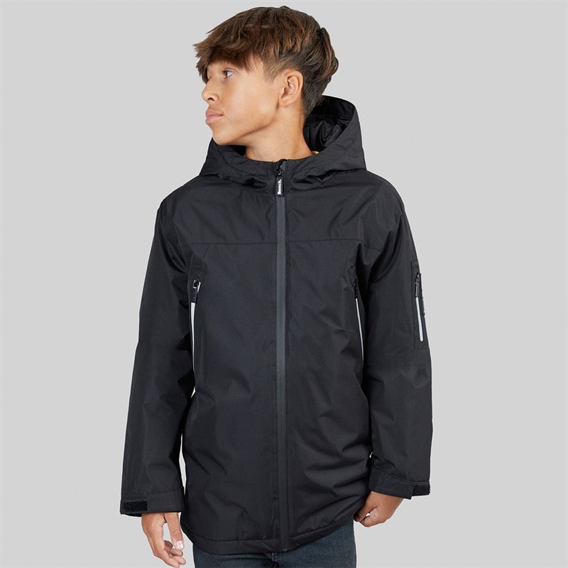 Bench Boys Sandofini Hooded Coat Black