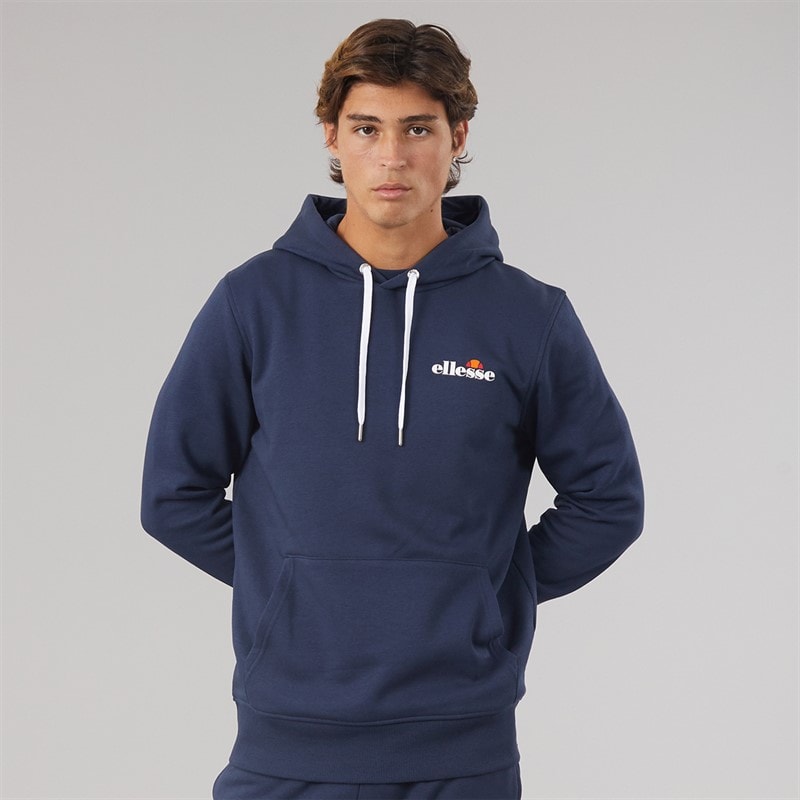 Ellesse Mens Giffone Hoodie Navy