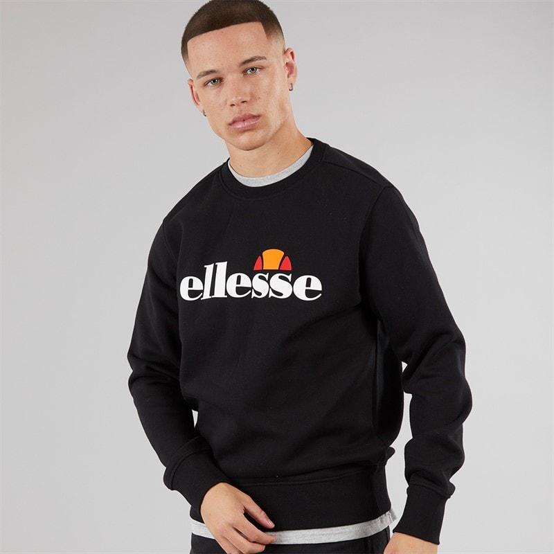 Ellesse Mens Sikanni Sweatshirt Black