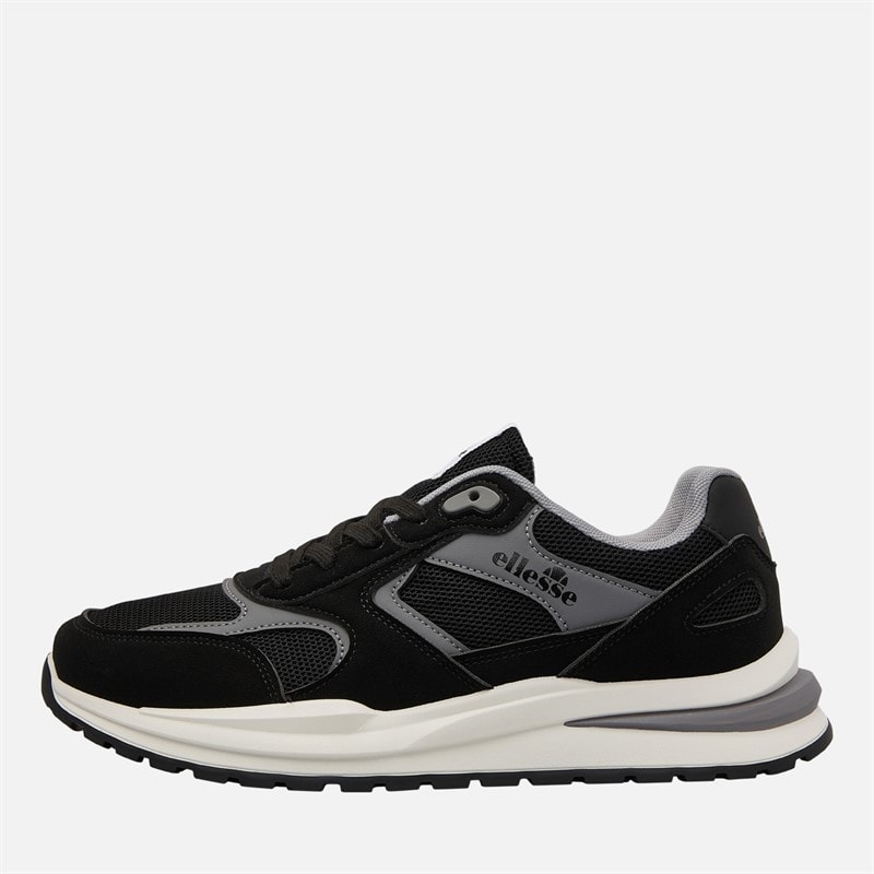 Ellesse Mens Mitch Irma 002 Trainers Black