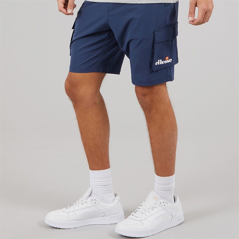 Ellesse Mens Cafaro 2 Cargo Shorts Navy
