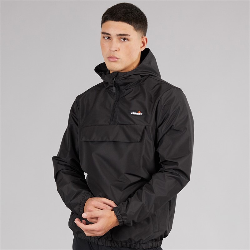 Ellesse Mens Callum Anorak Jacket Black